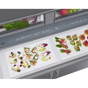 Refrigerador Inteligente Dacor DRF485300AP de 48 Pulgadas con Puertas Francesas, Profundidad para Mostrador, 4 Puertas, Preparado para Panel, Fuente de Alimentación Eléctrica - Product Image 2