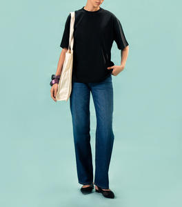 Camisetas Casuales de Verano para Mujer, de Algodón, con Logotipo Personalizado al por Mayor, de Alta Calidad, Secado Rápido y Transpirables - Product Image 3