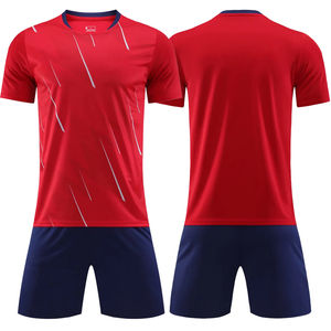 Ensemble de Tenues de Football Personnalisées pour Hommes Adultes, Vente en Gros d'Usine, pour Toutes les Saisons - Durable, 100% Polyester, Séchage Rapide - Product Image 5