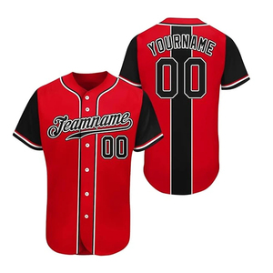 2024 nouveaux uniformes de baseball imprimés en 3D de haute qualité pour hommes maillot de softball d'équipe personnalisé OEM ODM personnalisé - Product Image 3