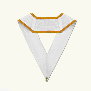 Colliers maçonniques vintage en gros, écologiques, en fil de bullion, broderie à la main, haute qualité, nouveau design, personnalisés - Product Image 6