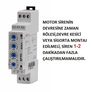 200 Watt 135 DB Motor Siren for <b>Alarms</b> Buzzers Sirens - Product Image 2