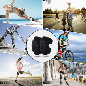 MESS SPORTS Genouillère Antidérapante Respirante Légère Pliable Protection Complète en Néoprène/Polyester Fin pour - Product Image 3