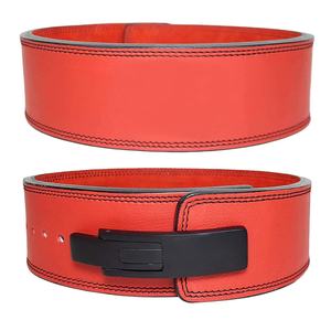 Cinturón de Levantamiento de Pesas de Cuero Ajustable de Alta Resistencia con Palanca Suave de 10mm/13mm, Servicio OEM - Product Image 2