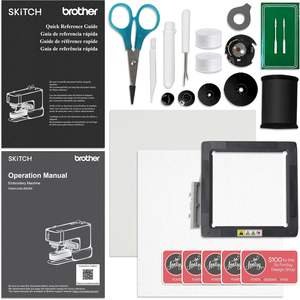 La mejor oferta para la nueva máquina de bordar Brother Skitch PP1 4x4 con 40 hilos de bordado y más de 200 accesorios - Product Image 3