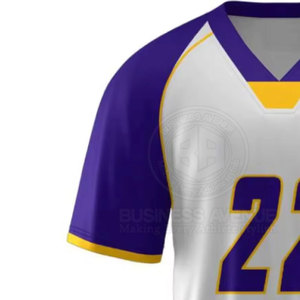 Maillot de lacrosse élégant au style épuré et tissu doux, maillot de lacrosse premium avec coupe structurée et design respirant - Product Image 6
