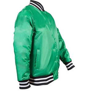 Chaqueta Deportiva Satinada Personalizada OEM y ODM para Hombre - Impermeable, Transpirable, con Logotipo y Diseño Personalizados, Mangas Completas - Product Image 3