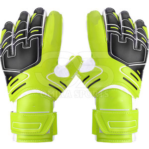 Gants de gardien de but avec ajustement confortable et poignée de paume en latex antidérapante Gants de gardien de but d'entraînement - Product Image 1