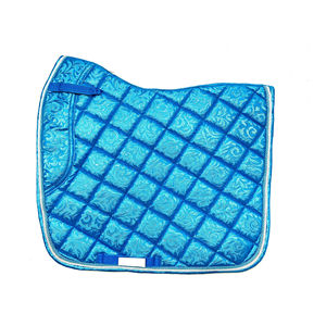 Nouvelles tapisseries de selle de dressage respirantes avec doublure en polycoton, numnah ou couverture tout usage, rembourrage en mousse - Product Image 1