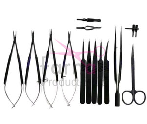 Nouvel ensemble d'instruments microchirurgicaux de base pour la microchirurgie manuelle - Product Image 2