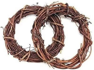 <b>Christmas</b> Rattan Heart Shape Ornament Customizable Size <b>for</b> Front <b>Door</b> Home Window Wall <b>Decoration</b> Holiday DIY Gift - Product Image 4