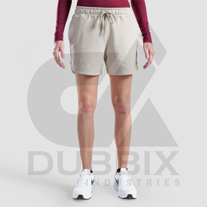 Pantalones cortos de mujer Fitness corto poliéster/algodón personalizable Logo pegatina Color patrón diseño pantalones cortos de mujer - Product Image 2