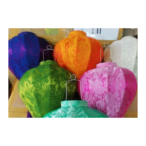 Authentic Hoi An silk <b>lanterns</b> handcrafted in Vietnam perfect for decorating homes events restaurants and gardens - Product Image 6