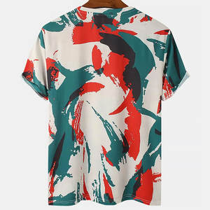 เสื้อยืดกีฬาผู้ชายแบบระเหิดแห้งเร็วผ้าโพลีเอสเตอร์100% แห้งเร็วขนาดใหญ่สินค้าขายดีในปีใหม่2024 - Product Image 2