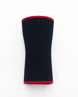 Manchon de compression professionnel en néoprène souple et très élastique pour coude et genou, noir, 5mm/7mm, personnalisé, pour haltérophilie et protection tennis
