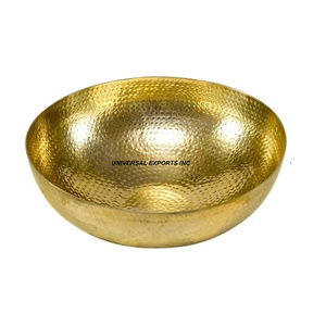 Bol à chocolat fait à la main de haute qualité en aluminium fini or forme personnalisée technique en métal poli nouveau Design - Product Image 4