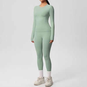 Conjunto Deportivo Elegante para Mujer, Proveedor Mayorista, Ropa Deportiva Cómoda y Duradera para Minoristas, Vendedores de Comercio Electrónico y Exportación Global - Product Image 1