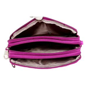 Petit sac à main étanche à usage quotidien Sac pour téléphone portable du Vietnam Pochette en polyester avec fermeture à glissière - Product Image 6