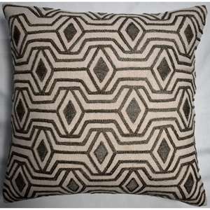 Housse de coussin en coton de luxe pour canapé avec fermeture éclair, housse de coussin en coton de haute qualité, housse de coussin en coton ornée, taie d'oreiller en coton - Product Image 2