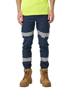 Pantalones de trabajo para hombre, tallas S, M, L, XL, XXL, XXXL, 260g, pantalones de trabajo reflectantes para ropa de trabajo. - Product Image 3