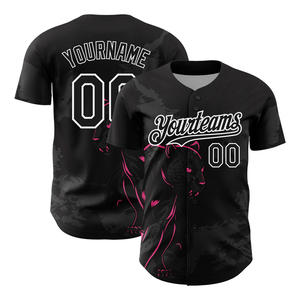 Camiseta de béisbol anti-UV para hombre con diseño de patrón 3D Ropa de equipo auténtica - Product Image 6