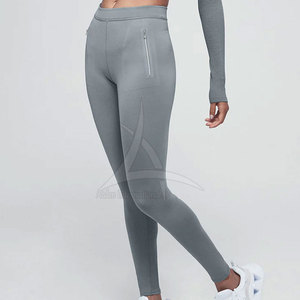 Women's High Quality Custom Active Wear Gym Fitness Yoga <b>Leggings</b> Elastic Waist Solid <b>Pattern</b> Lightweight Breathable Full Length - Product Image 5