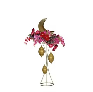 Grande décoration métallique décorative pour le Ramadan, centre de table pour salle à manger festive, cuisine et ambiance de rassemblement familial - Product Image 1