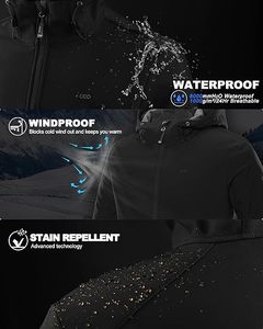 แจ็คเก็ตซอฟต์เชลล์แบบกลับด้านได้ กันลม คุณภาพสูงสำหรับผู้ชาย รุ่นใหม่ปี 2024 พร้อมฮู้ด ผ้าแคนวาส สไตล์ไฮสตรีท จากบริษัทบูมเล็ต สำหรับฤดูหนาว - Product Image 4