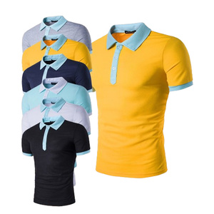 Ropa de los fabricantes de Bangladesh Polo personalizado camiseta de los hombres Plain Heavyweight 100% algodón personalizado al por mayor Polos - Product Image 4