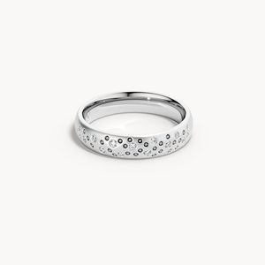 แหวนเพชรแล็บโกรว์ทองคำ 14k ประดับเพชรเม็ดเล็กๆ ขนาด 4.5 มม. - แหวนเครื่องประดับชั้นดี - Product Image 1