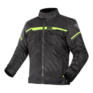 Chaqueta de Motociclismo de Cuero de Estilo Deportivo Corto, Talla Grande, Unisex, Buen Rendimiento en Clima Cálido - Product Image 1