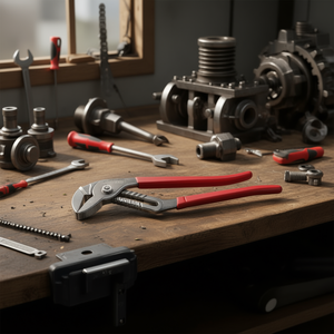 Alicates ajustables Usag Lay-On Slip-Joint con canales, herramienta ajustable para diversas tareas - Product Image 3