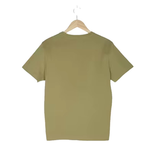 T-shirt basique en coton uni pour homme, toucher doux, prêt pour l'étiquetage privé, vente en gros - Product Image 2