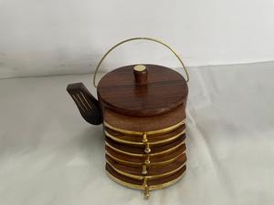 Acacia Wood Kettle Coasters Square Round Designs with Classic Style Wholesale Factory Price Different Shapes Available in India - Product Image 4