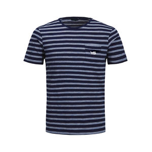 เสื้อยืดแขนสั้นสำหรับผู้ชายผ้าคอตตอนแบบ100% ออกแบบโลโก้ได้ตามต้องการ - Product Image 5