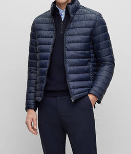 Low MOQ Wholesale Man Jacket Puffer Fashion Design Padded <b>Coat</b> Winter Bubble Thick Down Puffer Jacket for Man - Product Image 1