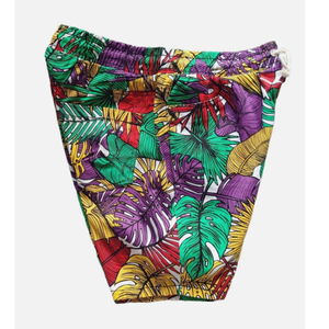 Shorts de plage décontractés pour hommes, tendance estivale, imprimés, amples, de marque, mode estivale, séchage rapide, respirant, tissu tissé, logo à la taille - Product Image 2