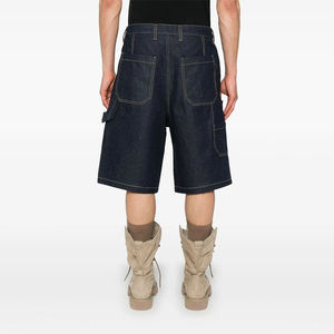Shorts en jean vintage amples pour hommes, style streetwear d'été, coupe décontractée, prix abordable - Product Image 3