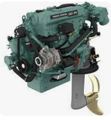 Disponible dès maintenant UY SAFELY NEW Moteur de bateau VolvoPenta D2-40 Garantie de 3 ans Livraison rapide - Product Image 1