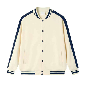 Custom Logo 2025 New Style 380G <b>Cardigan</b> Sweatshirts Sports Teams Baseball Varsity Jacket for <b>Men</b> - Product Image 4