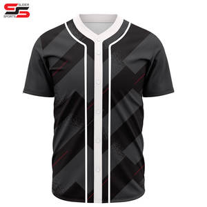Camiseta de béisbol personalizada con bajo MOQ, camiseta de béisbol con sublimación de nuevo diseño para torneos, novedad - Product Image 3