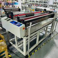 Máquina de Procesamiento de Telas CNC de 1600 mm, Máquina Industrial de Corte de Rollos de Trapos/Trapos de Cocina a Hojas con Dispositivo de Apilamiento