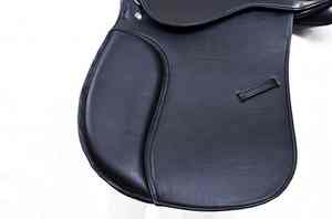 Selle de cheval en cuir véritable de qualité supérieure avec logo personnalisé, selle d'équitation confortable, tissu standard - Product Image 5