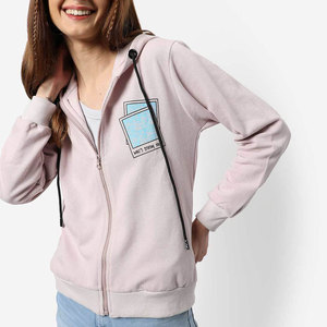 เสื้อฮู้ดสำหรับผู้หญิงแขนยาวเต็มตัวสำหรับฤดูหนาว - Product Image 6