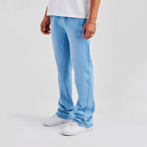 Pantalon de survêtement décontracté pour homme, coupe droite, ample, respirant, séchage rapide, en polyester/coton écologique, léger, printemps 2025 - Product Image 3