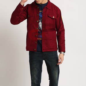 Chaqueta vaquera para hombre éxito de ventas con diseño personalizado chaqueta vaquera para hombre talla grande para uso exterior - Product Image 6