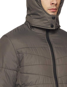 Wholesale 2025 Fashion Men's Winter <b>Jacket</b> <b>Warm</b> <b>Waterproof</b> down with Stand Collar and Recycled Puffer - Product Image 2
