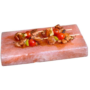 แผ่นตะแกรงเกลือหิมาลายันขนาด2x8x12นิ้วรูพรุนแข็งสำหรับเสิร์ฟอาหารออกแบบได้ตามต้องการ - Product Image 2