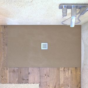 Piatto doccia in marmo resina Greta Color sabbia 150x70 xh2.5 cm confezione da 1 altezza 25-30mm x Box doccia - Product Image 2