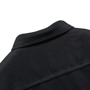 Ropa de moda Chaqueta de mezclilla desgastada para hombres Abrigos elegantes Chaqueta abotonada con estampado trasero Chaqueta de mezclilla para hombres - Product Image 6